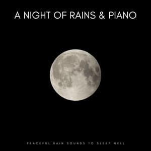 A Night Of Rains & Piano: Peaceful Rain Sounds To Sleep Well - Cigar Bar Background Music