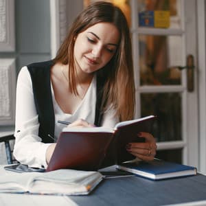 Study Serenity: Piano with Rainfall Ambience - Piano Music