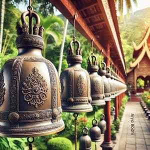 Tibetan Bells & Flutes: Deep Meditation with Gong Bath, Wind Chimes, and Bowls for Reiki, Mantras & Chakras - Arya Bodhi