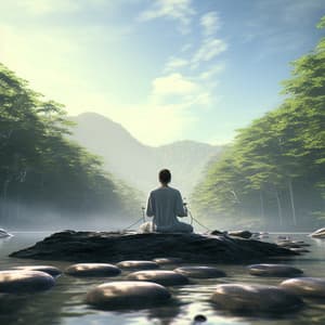 Binaural River: Meditation Harmonic Tunes - Brainstate