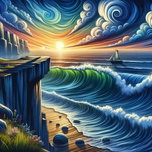 New Year Ocean Waves - Relaxing Sea Sounds