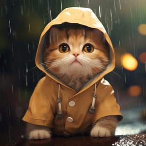 Gatos Bajo La Lluvia: Sinfonía De Los Susurros Suaves - Fondos de sonidos de la naturaleza