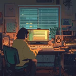 Cold Light Warm Beat - Lofi-Hip-Hop-Humanoid