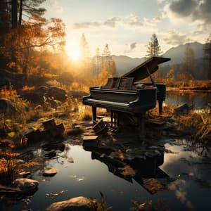 Paisaje Para Dormir Con Piano: Melodías Tranquilas A La Luz De La Luna - Música de piano para momentos de tranquilidad