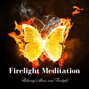 Firelight Meditation: Relaxing Music and Firelight - Tibetan Monks