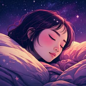 Sleepy Lofi Melodies for Quiet Nights - Binaural Beats Brainwave Entertainment