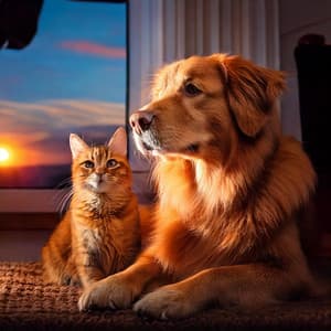 Relaxing Sounds for Pets for Quiet Evenings - Simply Instrumental Music