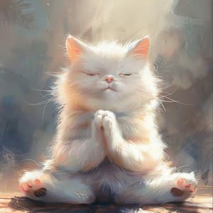 Zen Felino: Tonos Calmantes Para La Meditación Felina - Gato Relajarse