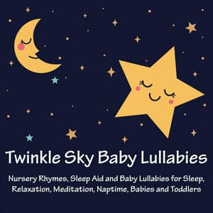 Nursery Rhymes, Sleep Aid and Baby Lullabies for Sleep, Relaxation, Meditation, Naptime, Babies and Toddlers - Twinkle Sky Baby Lullabies
