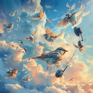 Winged Harmonics: Binaural Birds in Melody - 92 96 Hz - Solfeggio Architect