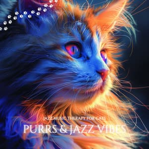 Purrs & Jazz Vibes: Musical Journey to Serenity - Jazz Music Therapy for Cats