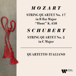 Mozart: String Quartet No. 17 "The Hunt" - Schubert: String Quartet No. 2 - Quartetto Italiano