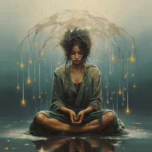 Exploración Serena Del Yoga Con Piano Lluvioso - Musica Lluvia Tranquila