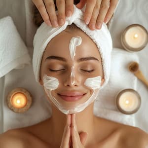 Retiro Del Fuego Binaural: Olas De Serenidad En El Spa - Masaje Tantrico Musica Colección