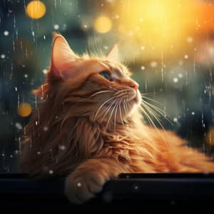Rainy Cat Dreams Lullaby: Music in the Rain - Nature Sounds For Sleeping