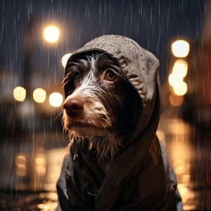 Siesta Canina Con El Toque Relajante Del Piano Lluvioso - Música suave de piano
