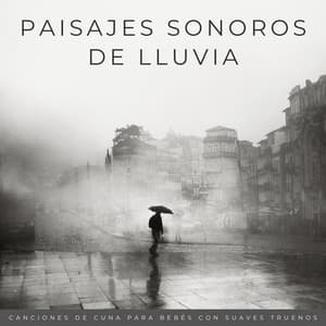 Paisajes Sonoros De Lluvia: Canciones De Cuna Para Bebés Con Suaves Truenos - Colores de la ciudad de Lofi
