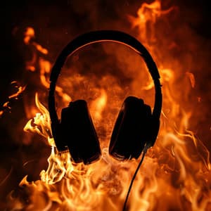 Fiery Symphony: Embers and Soundscapes - Binaural Beats Solutions