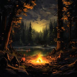 Serenidad De Sueño A La Luz Del Fuego: Música Para Dormir - Sonidos orgánicos de la naturaleza