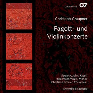 Christoph Graupner: Fagott- und Violinkonzerte - Christoph Graupner