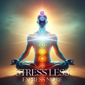Stress Less, Express More: Chakra Balancing and Meditation for Inner Strength - Chakra Music Zone