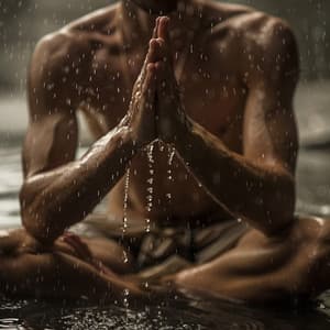 Zen De Lluvia Binaural: Flujo De Meditación - Meditación Con Ruido Rosado