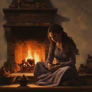 Serenidad De Sueño A La Luz Del Fuego: Música Para Dormir - Maravilla silenciosa