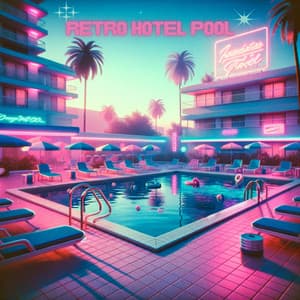 Retro Hotel Pool: Vaporwave Poolside Vibes - Drink Bar Chillout Music