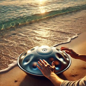 Hang Drum & Waves - Hang Drum Music