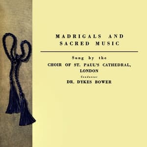 Madrigals and Sacred Music - Orlando Gibbons