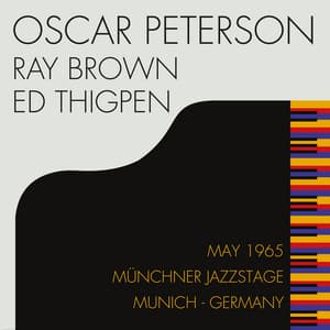 May 1965, Münchner Jazztage, Munich, Germany - Oscar Peterson