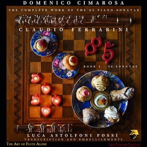 Domenico Cimarosa: The Complete work of the 85 Piano Sonatas, Book 1 - Domenico Cimarosa
