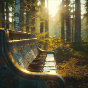 Senderos Serenos: Viaje De Piano - Teclas de canalón