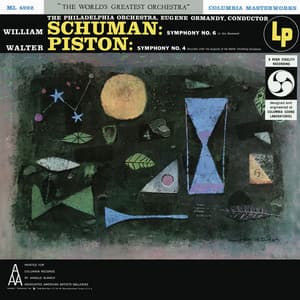 Schuman: Symphony No. 6 in One Movement - Piston: Symphony No. 4 - Walter Piston