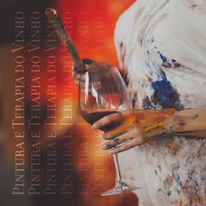 Pintura e Terapia do Vinho: Fim de Semana Encantador, Clima de Jazz Aconchegante, Hobby Inspirador, Clima Agradável - Academia de Música Romântica