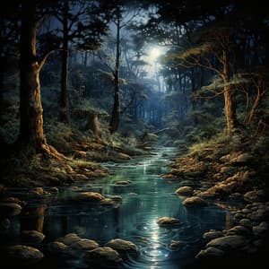 Música Para Aliviar El Estrés: Interludio Sereno Del Spa Del Río Fluyente - Música vegetal