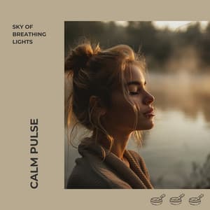 Calm Pulse: 4 Seconds to Serenity via Singing Bowls - Sky of Breathing Lights