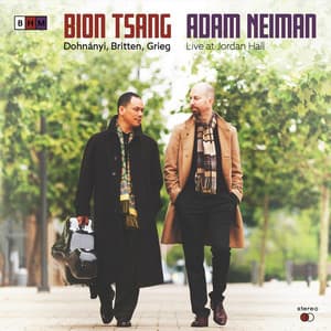Live at Jordan Hall - Bion Tsang