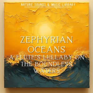 Zephyrian Oceans: A Flute’s Lullaby on the Boundless Waters - Nature Sounds & Music Library