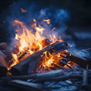 Binaural Fire Serenity: Relaxation Haven - Assembly of Sines