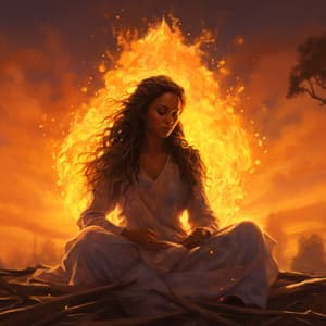 Armonía Ardiente: Una Serenata Junto Al Fuego - Ambiente de selva tropical