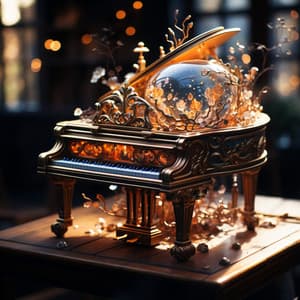 Obra De Piano: Cadencia De Melodías Motivadoras - Academia de Música Relajante de Piano Jazz