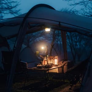 Guided Gusts: Rain on Tent and Wind Sounds for Meditation - Rain Man Sounds