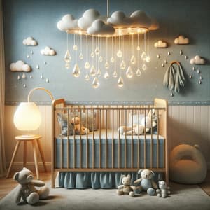 Baby's Rain Lullaby: Gentle Drops - Energy Orbiting