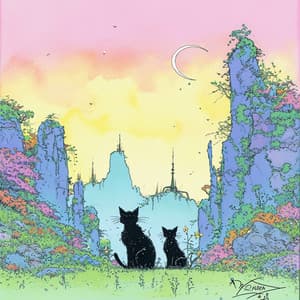 Whispering Nebulas - Music For Cats