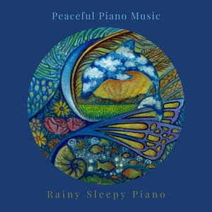 Peaceful Piano Music - Rainy Sleepy Piano