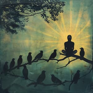 Binaural Birds Symphony: Meditation Vibes - 80 88 Hz - Meditators