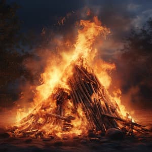 Meditation Fire Ambiance: Peaceful Flame Sounds - Livia Binaural