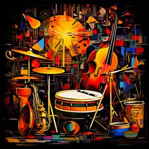 Dynamic Jazz Fusion: Vibrant Echoes - Modern Jazz Fusion