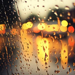 Gotas De Lluvia Tranquilas: Yoga Consciente Bajo El Abrazo De La Lluvia - Etiqueta de la naturaleza